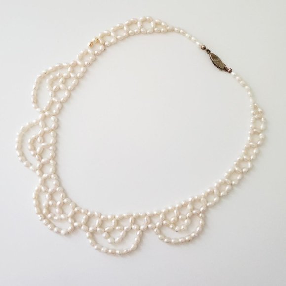 Jewelry - Real Pearl Collar Necklace